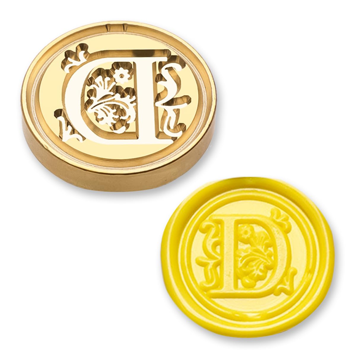 【送料無料】neliege シーリングスタンプヘッド シーリングワックス 25mm ヘッドのみ 単品 封蝋 手作り サイズ：D