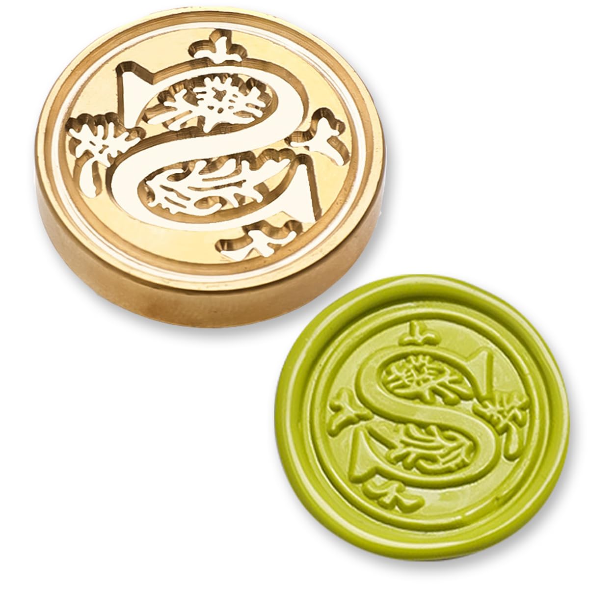 【送料無料】neliege シーリングスタンプヘッド シーリングワックス 25mm ヘッドのみ 単品 封蝋 手作り サイズ：S