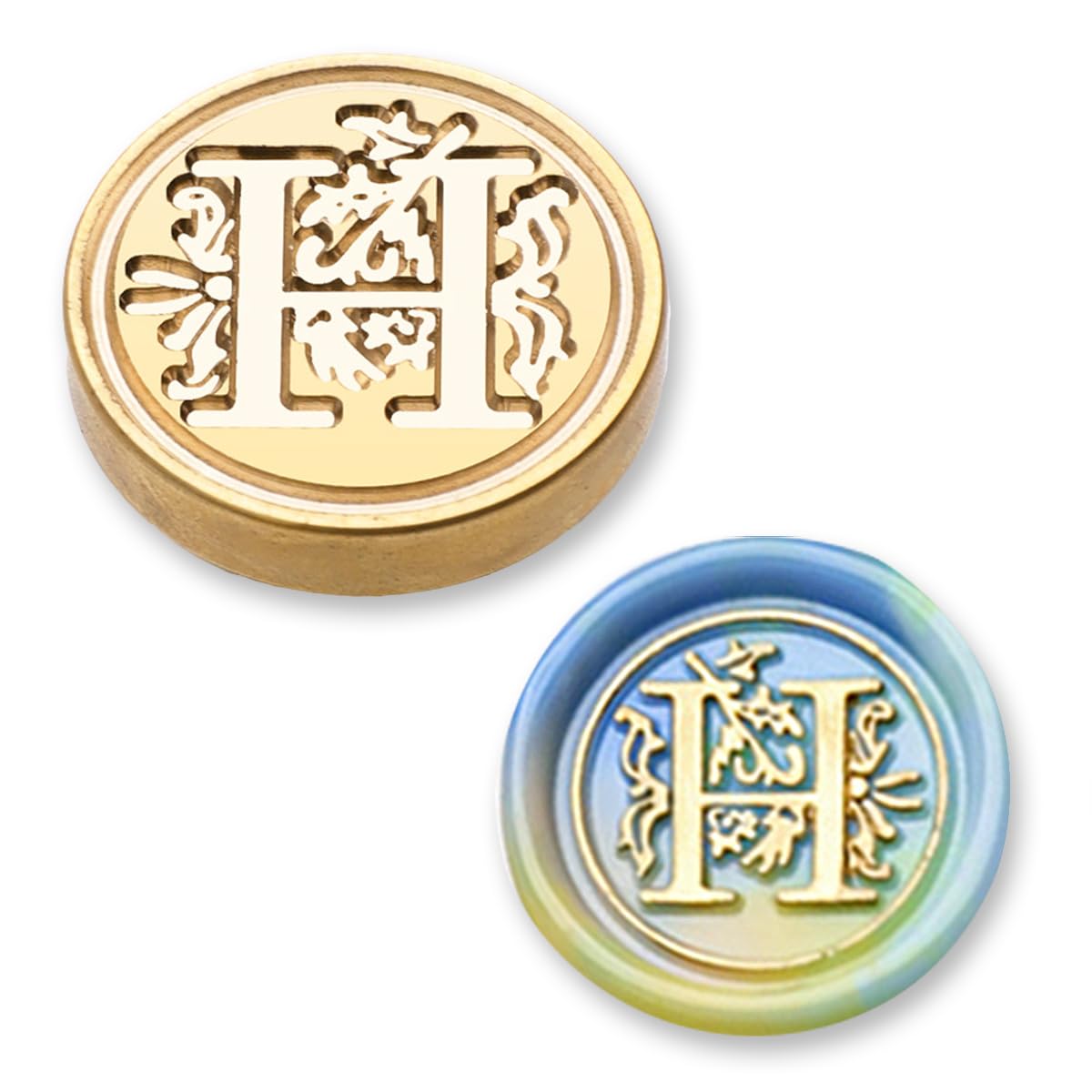 【送料無料】neliege シーリングスタンプヘッド シーリングワックス 25mm ヘッドのみ 単品 封蝋 手作り サイズ：H