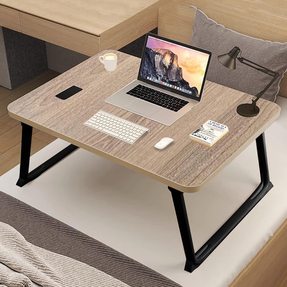 【送料無料】折りたたみテーブル 折り畳みテーブルパソコンデスク座卓 ベッドテーブル ローテーブル 凹..