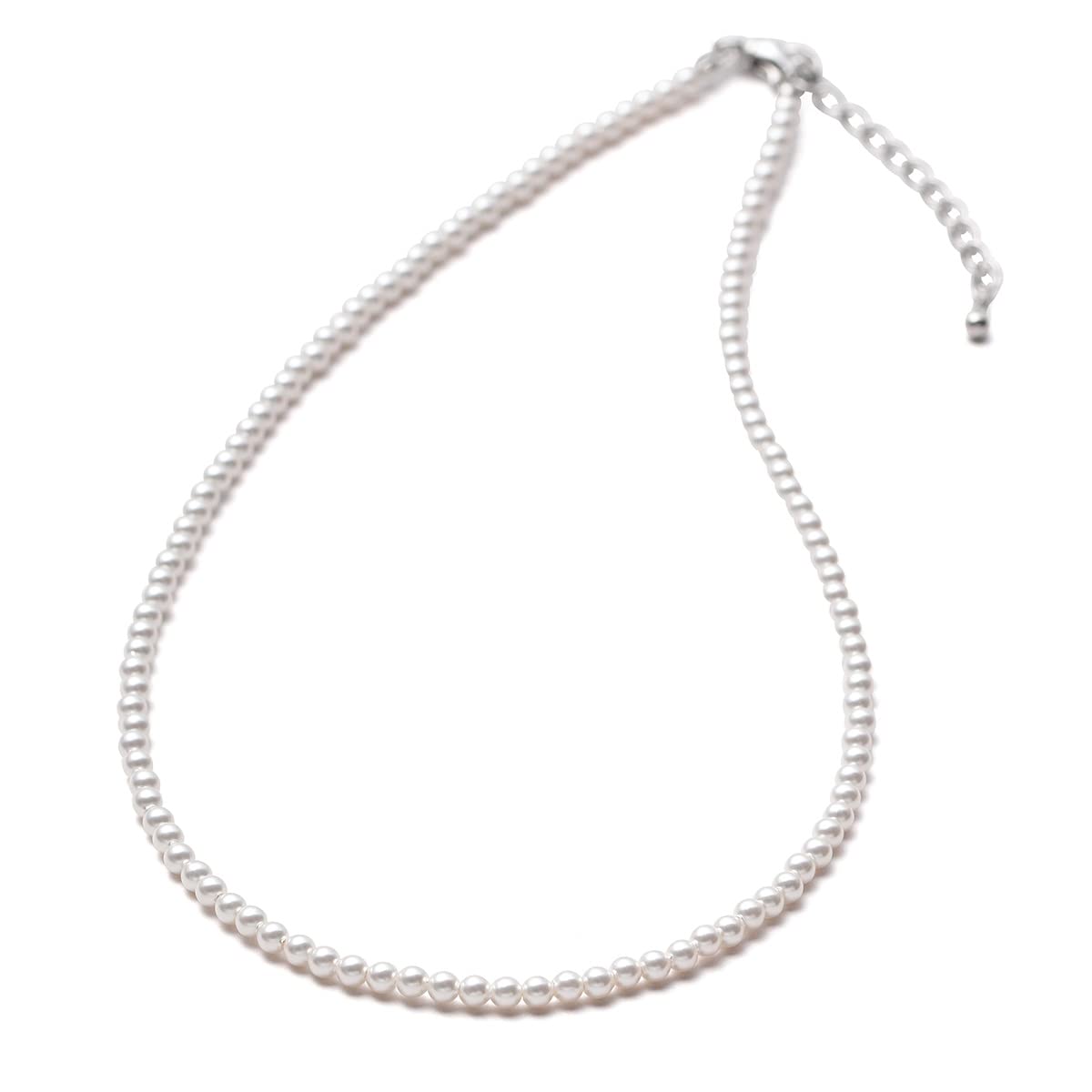 【送料無料】[VOTRE COUTURE] パールネックレス ベビーパール グランプレミアム アクセサリー 3mm ホワ..