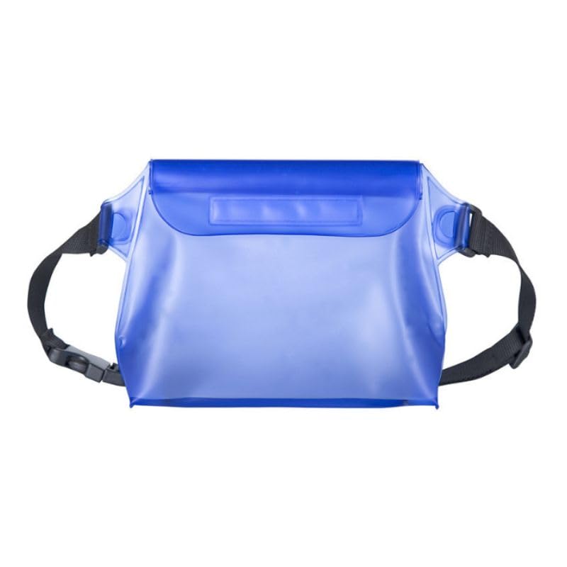 【送料無料】防水バッグ 防水バック ポーチ ショルダー ケース 防水袋 マチあり 斜めがけ サコッシュ 大容量 レディース メンズ 海 プール IPX8 色：マットブルー、サイズ：マチあり