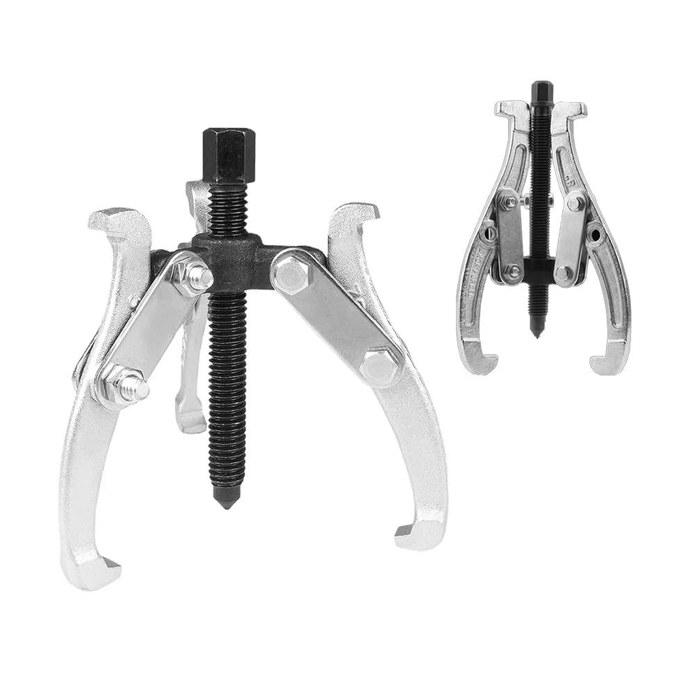 【送料無料】Wellvie classy 200mm 2本爪 3本爪 両用 ギアプーラー プーリー抜き工具 外掛け・内掛け対..