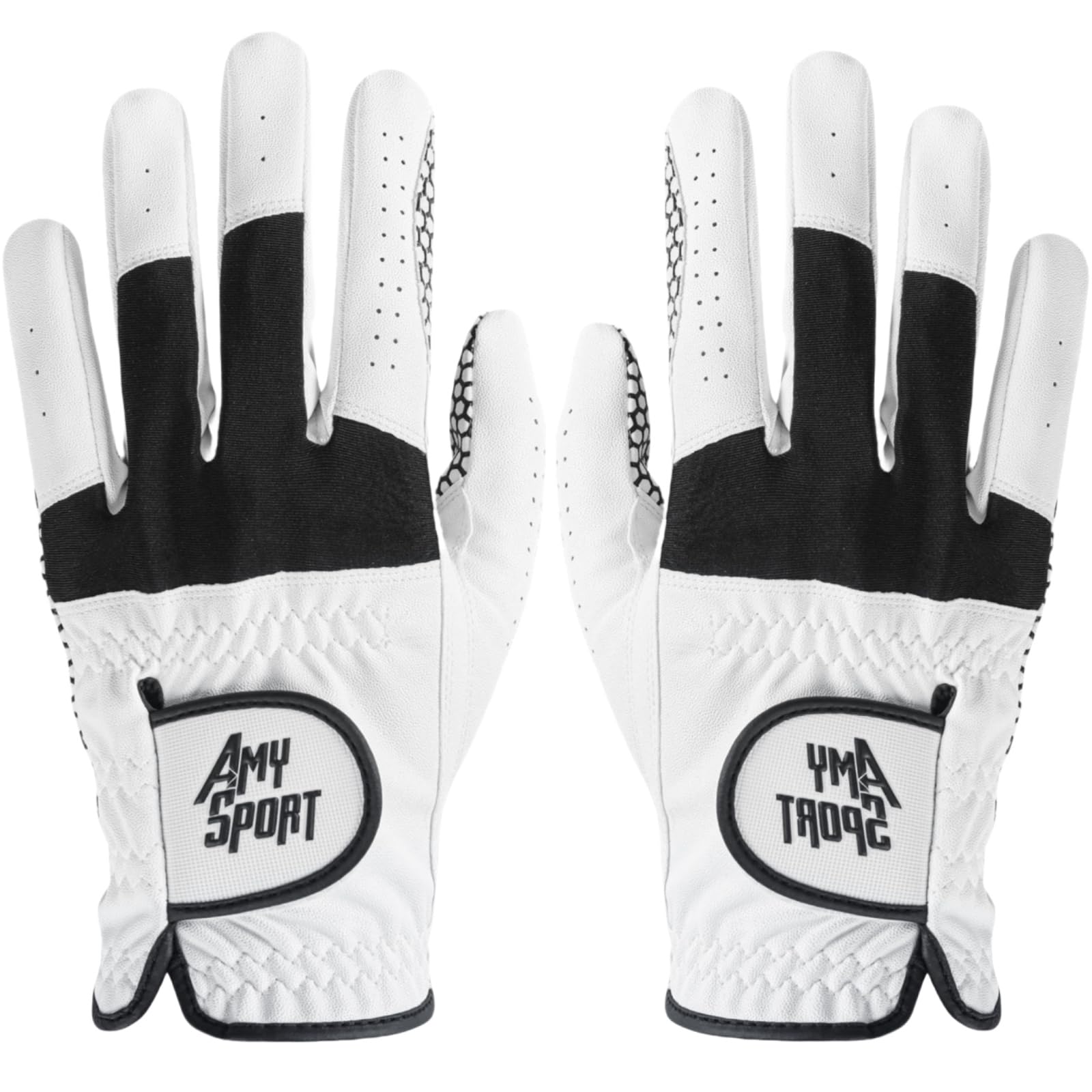 【送料無料】ゴルフグローブ メンズ 2枚セット マイクロファイバーレザー シリコングリップ 驚愕のグリップ力を発揮 ソフト 伸縮 通気 耐摩耗性 滑り止め 雨 ...