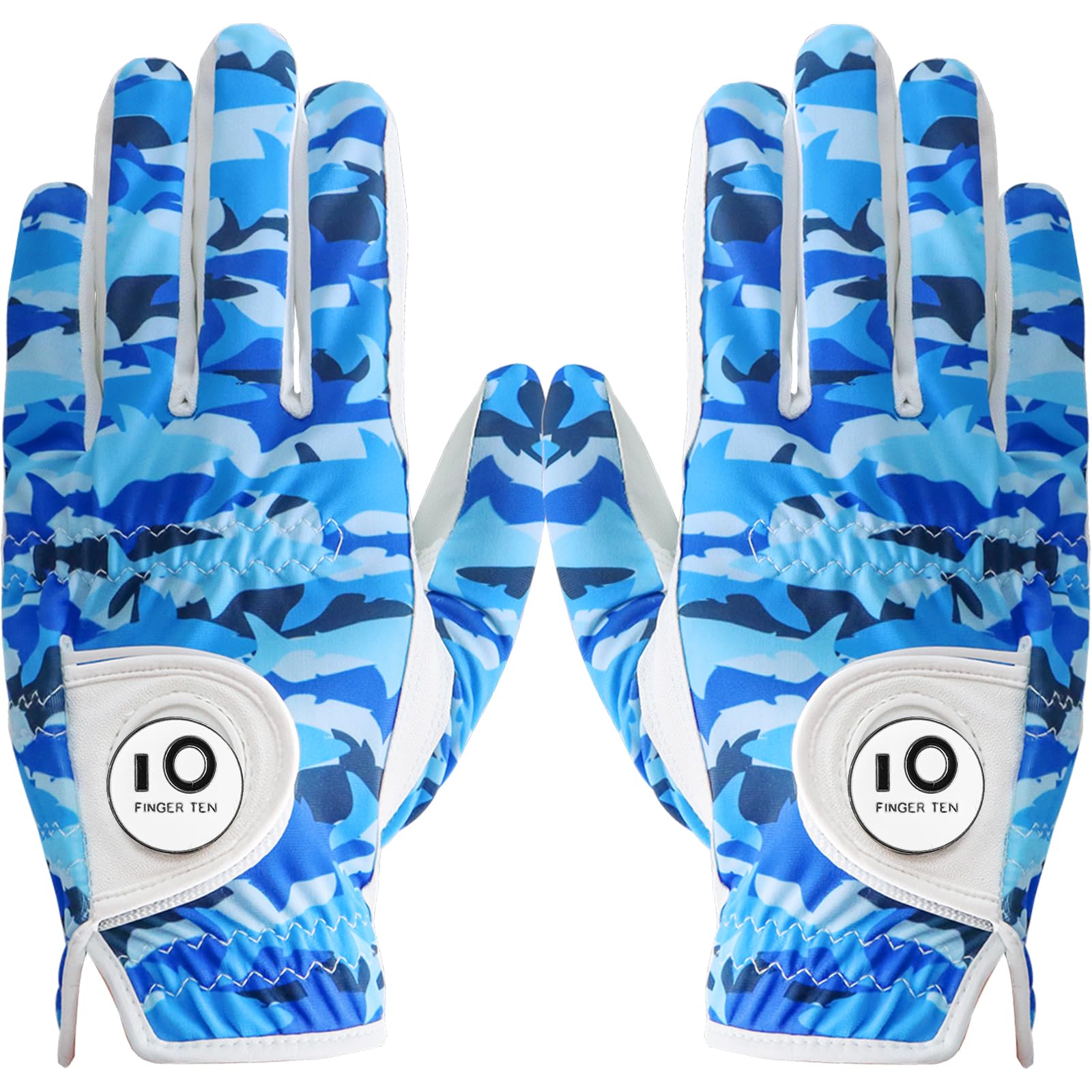 【送料無料】ゴルフグローブ メンズ 2枚セット 羊革とマイクロファイバーレザー ストレッチ生地 ソフト 柔らかめ 伸縮 通気 耐摩耗性 滑りにくいグリップ 雨 ...