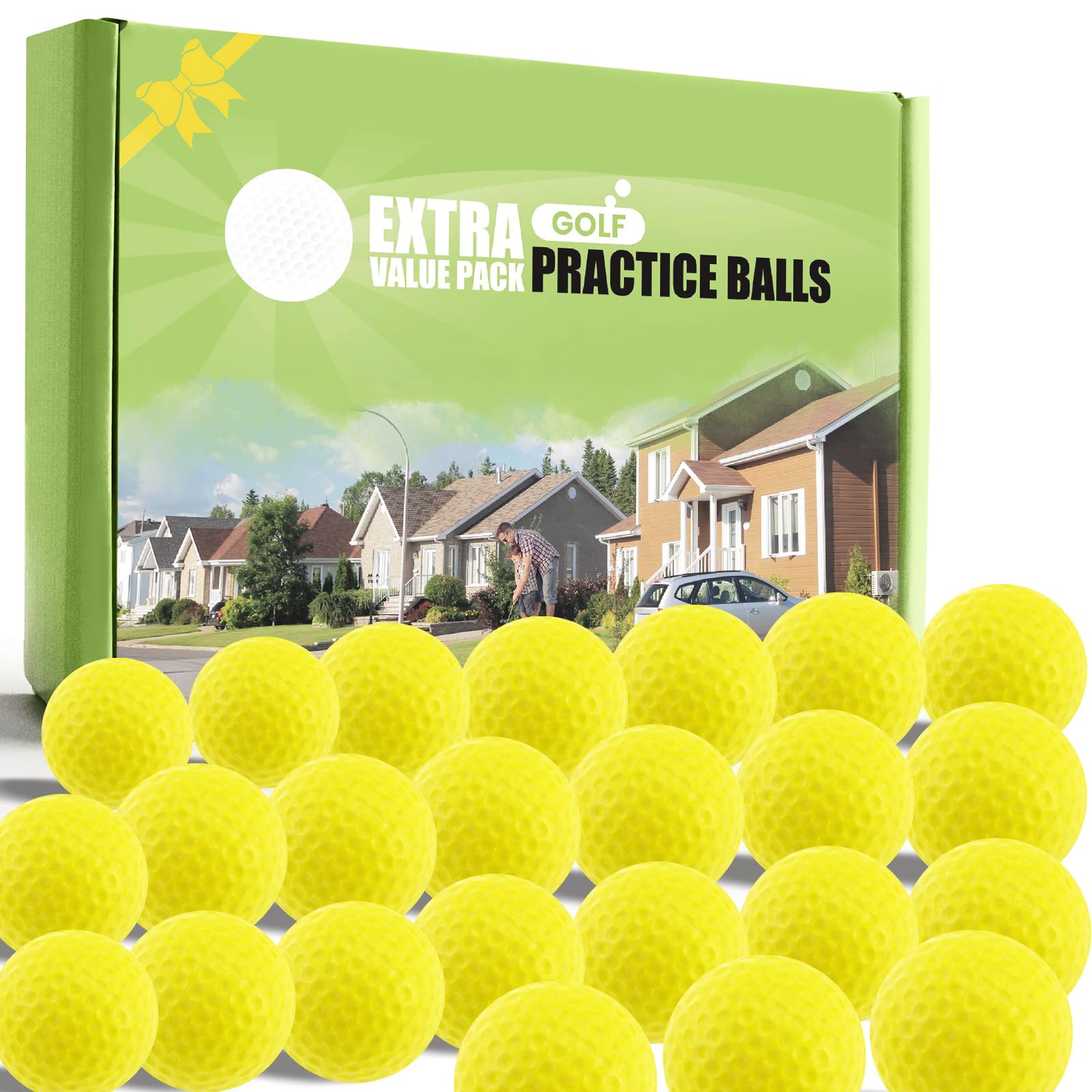 【送料無料】ゴルフボール 練習球 加重ボール 15g/個 ゴルフトレーニングソフトボール 柔らかい 安全 ..