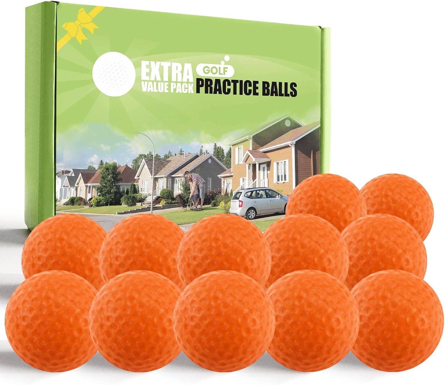 【送料無料】ゴルフボール 練習球 加重ボール 15g/個 ゴルフトレーニングソフトボール 柔らかい 安全 ..