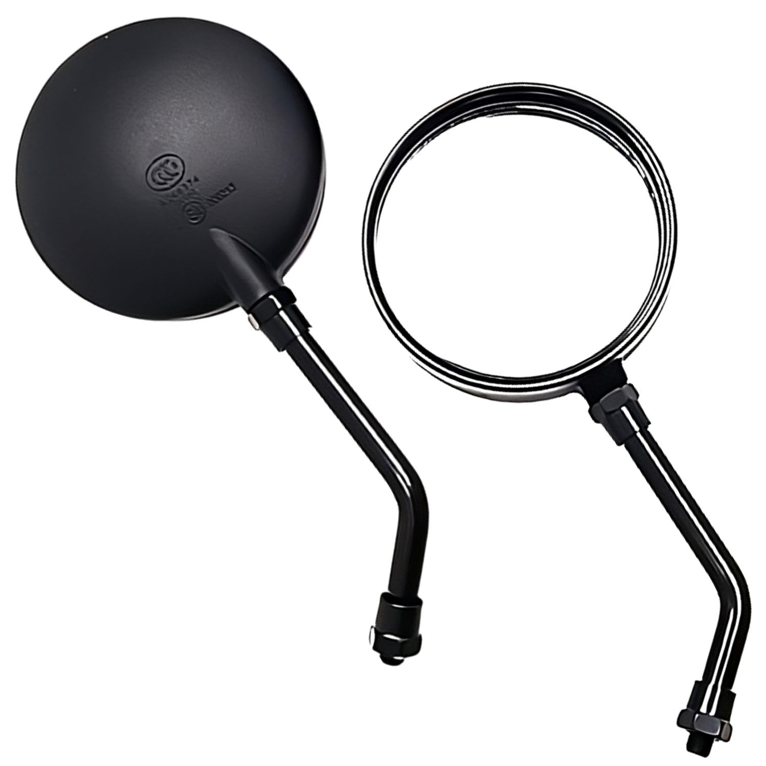 【送料無料】MSMint Z2 ミラー 左右セット 正ネジ 10mm ショート 汎用 ゼファー400 Z900RS CB1300SF CB..