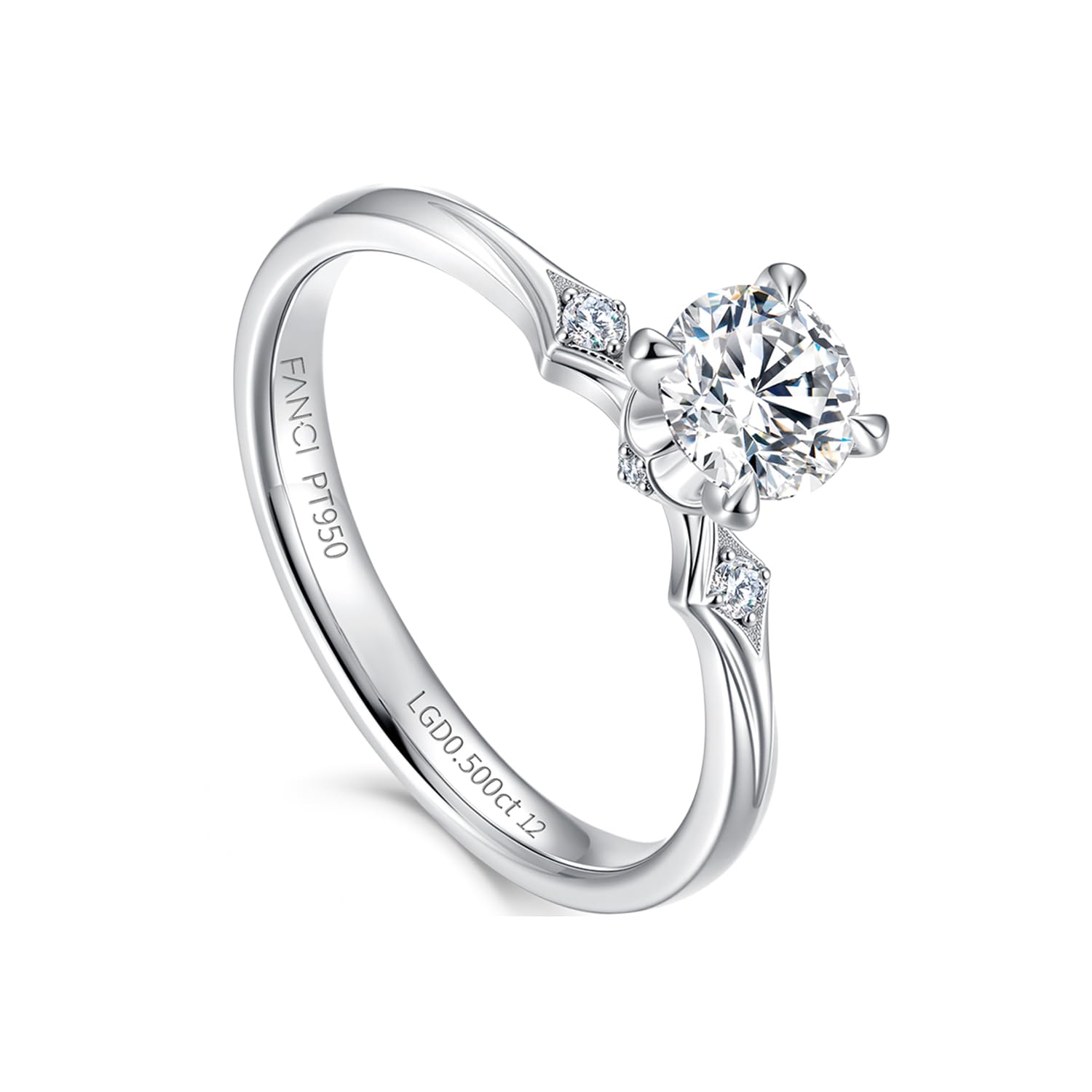 【送料無料】[FANCIME] リング レディース ダイヤモンド 色：ダイヤリング-12号