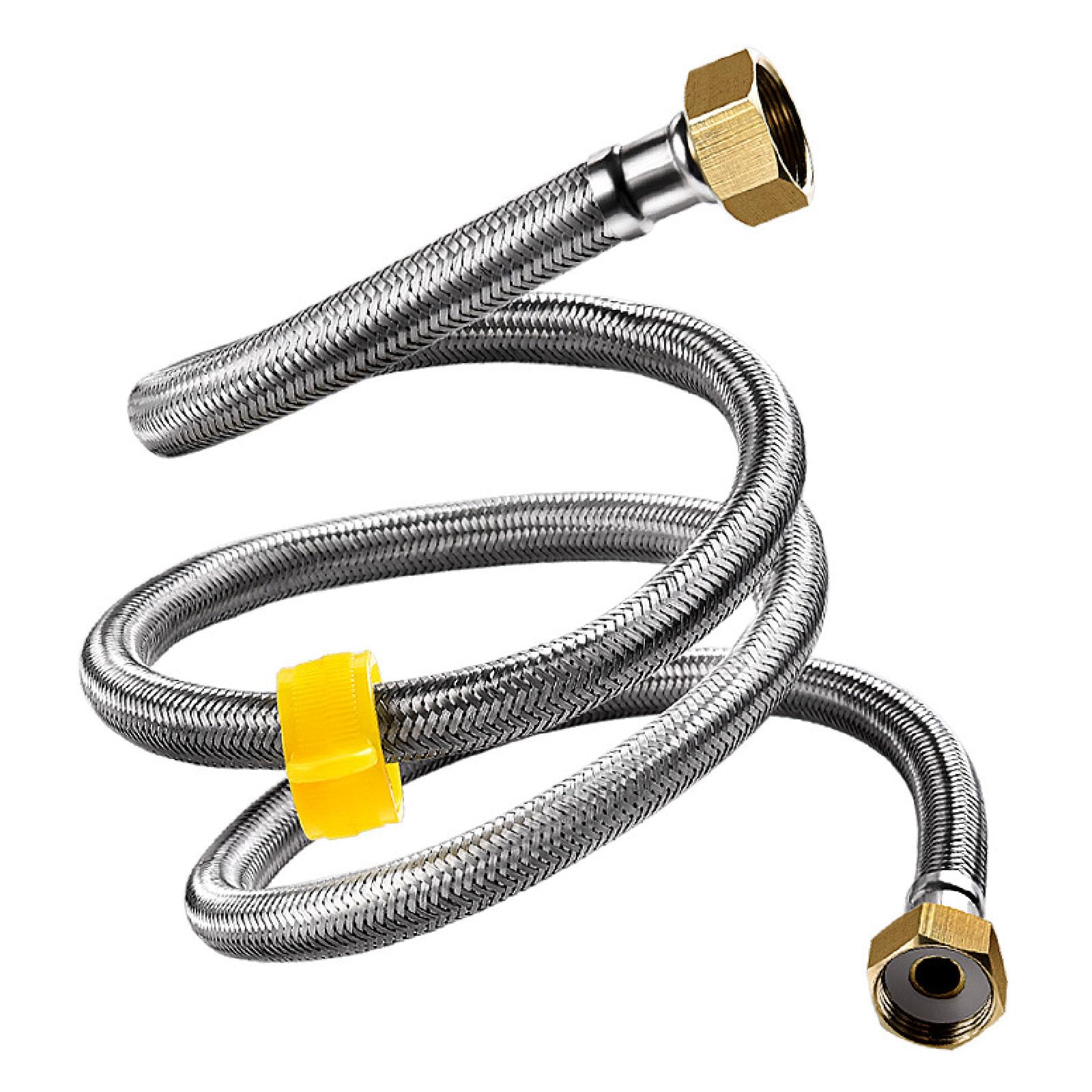 【送料無料】SensaBliss 水道 フレキシブルホース 40cm 蛇腹ホース ステンレス製 給水フレキ管 配管G1/..