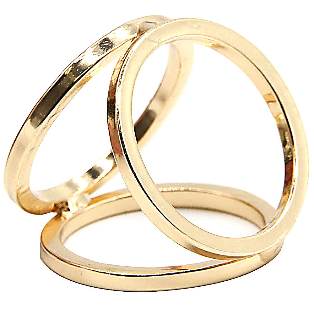 【送料無料】スカーフリング スカーフ留め 女性 人気 スカーフ レディース ゴールド シルバー シンプル..