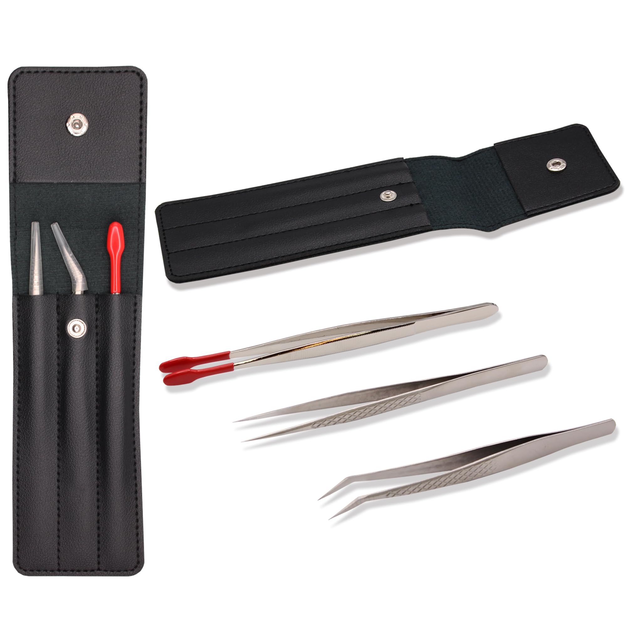 【送料無料】Cali&Brita 【ホビー製作に最適！】2025改定 精密 ピンセット マイクロピンセット デカー..