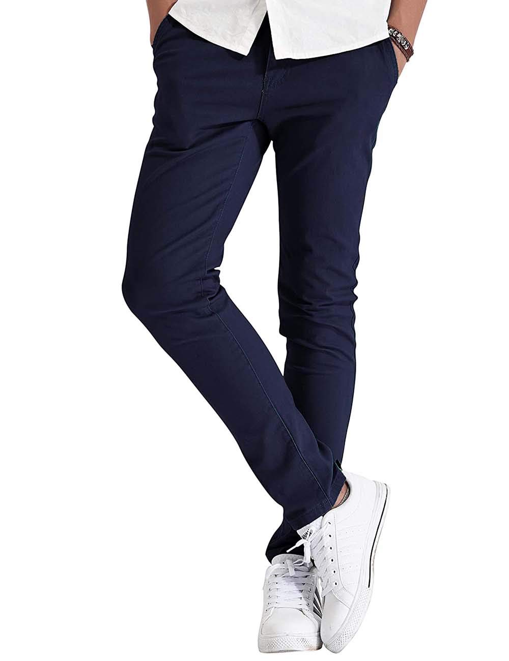 【送料無料】[Butrends] メンズ チノパン ワークパンツ ロングパンツ 大きいサイズ カジュアル 細身 美..
