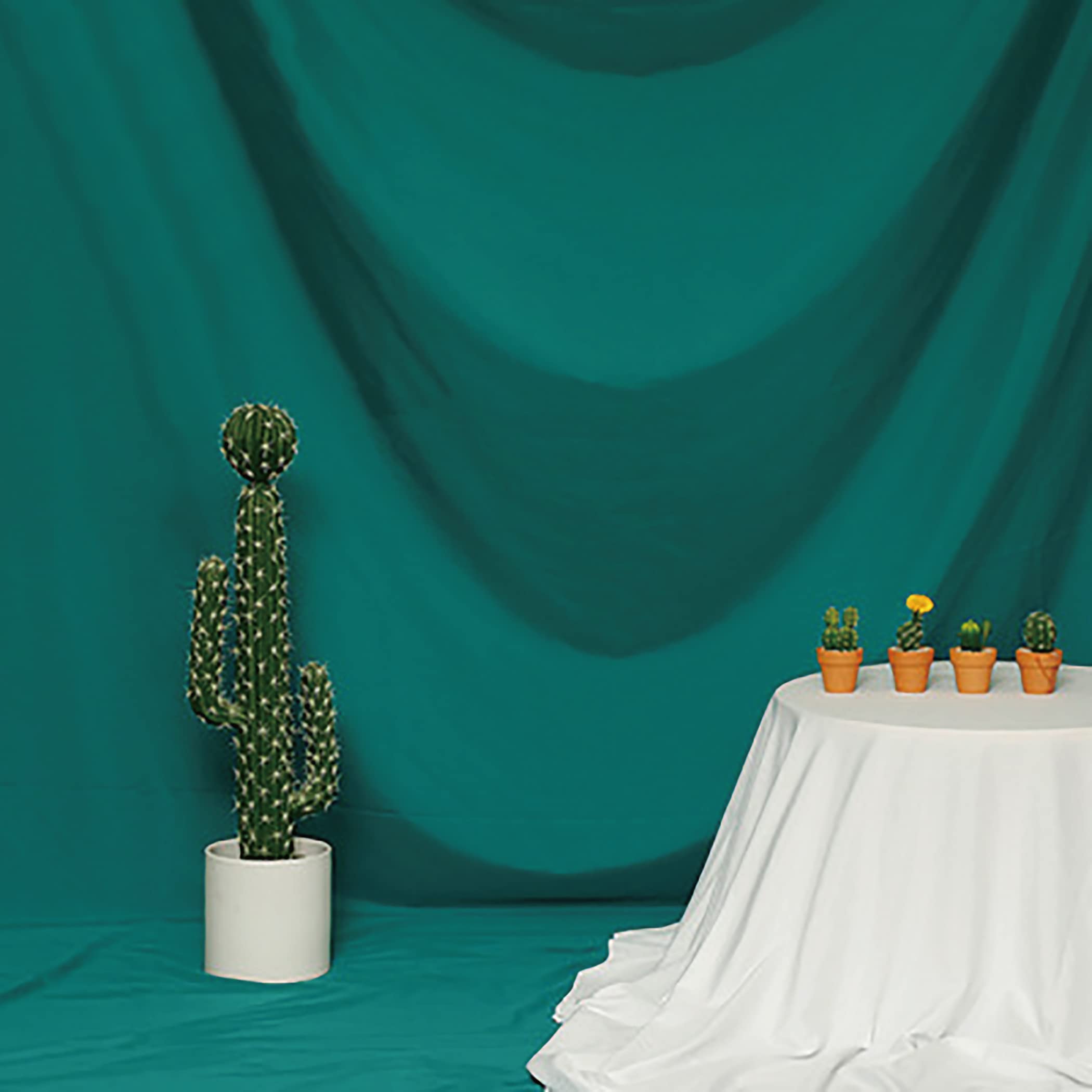 【送料無料】Lanx. 背景布 3m×2m ダークグリーン シワが付きにくい 撮影用 撮影布 バックスクリーン 背..