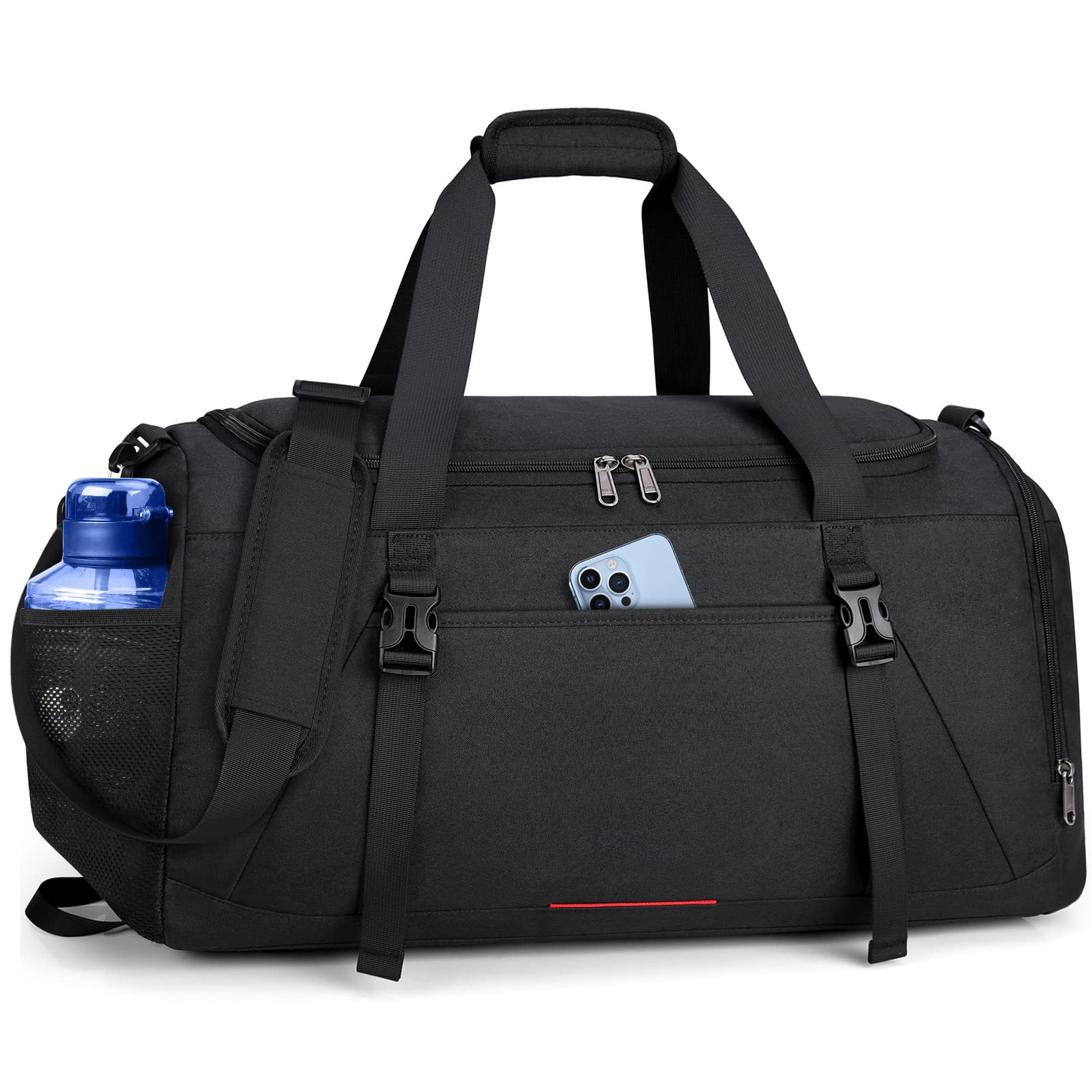 【送料無料】ボストンバッグ 大容量 スポーツバッグ 撥水 靴収納 乾湿分離 2WAY 肩かけ ヨガマット収納..