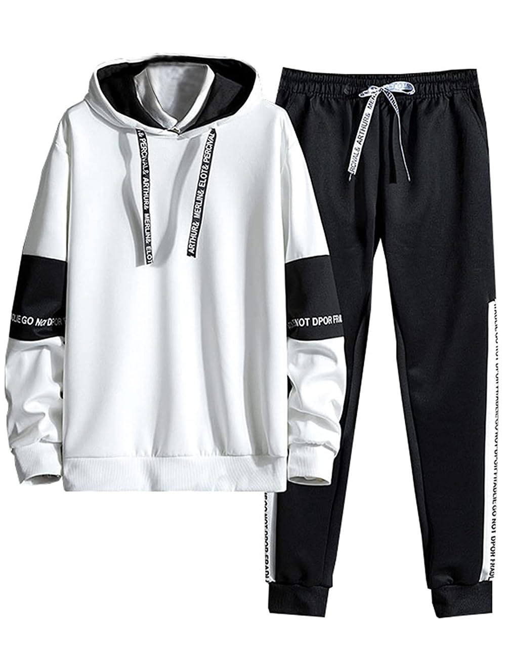 【送料無料】[Butrends] スウェット メンズ 上下セット 長袖 ジャージセット 秋服 パーカー フード付き..