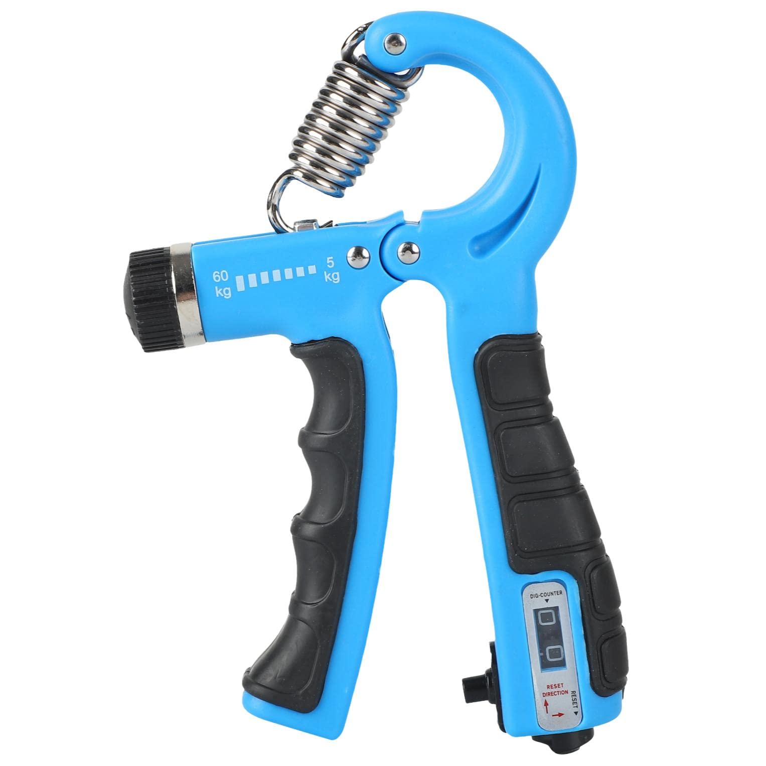 【送料無料】fogman 握力トレーニング 5-60kg 負荷調節 大人 子供 握る リハビリ 筋トレ カウンター付 ..