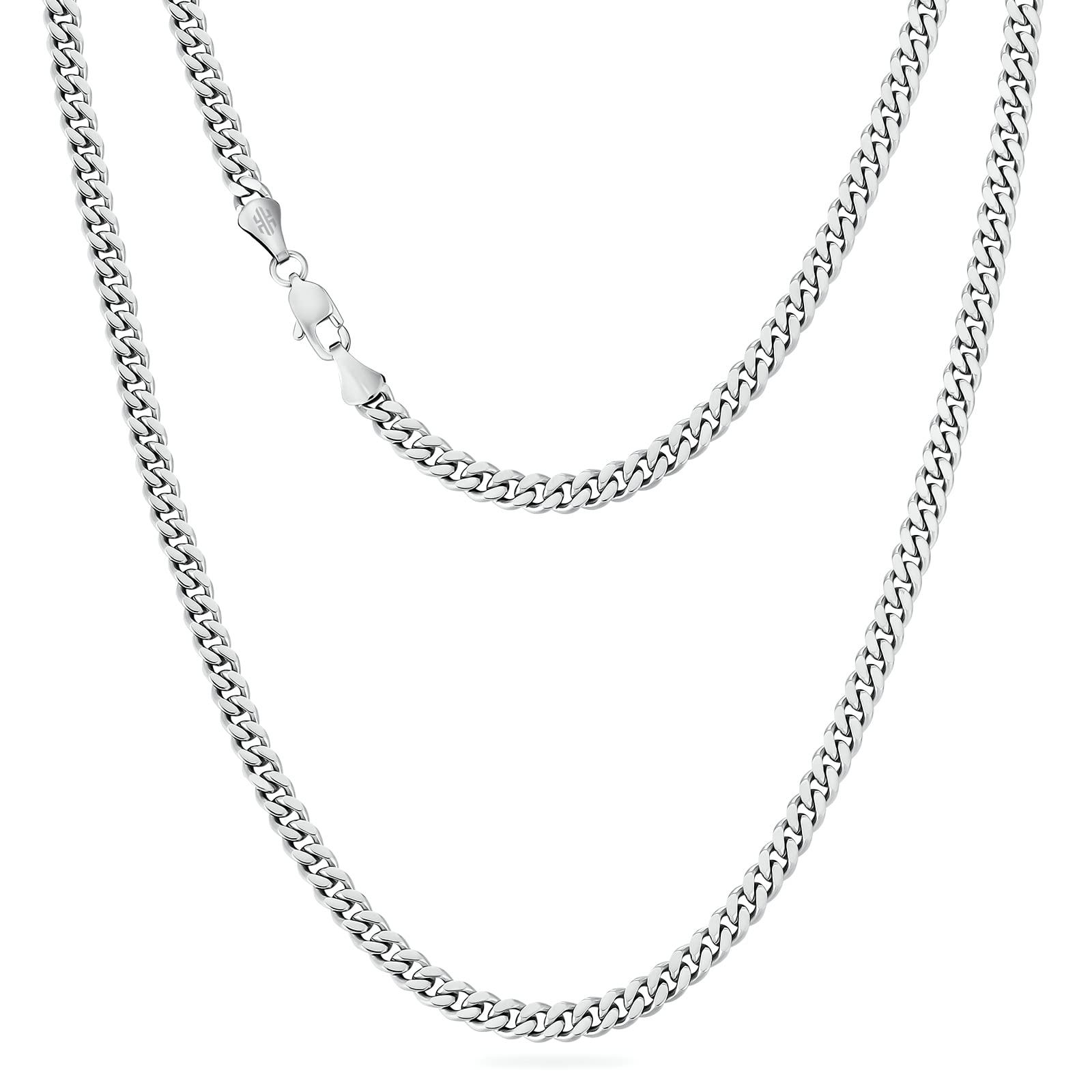 【送料無料】KRKC&CO ネックレスチェーン 男女兼用 人気 喜平 2/6面カット 幅2/3/4/5/6/8mm ステンレス..