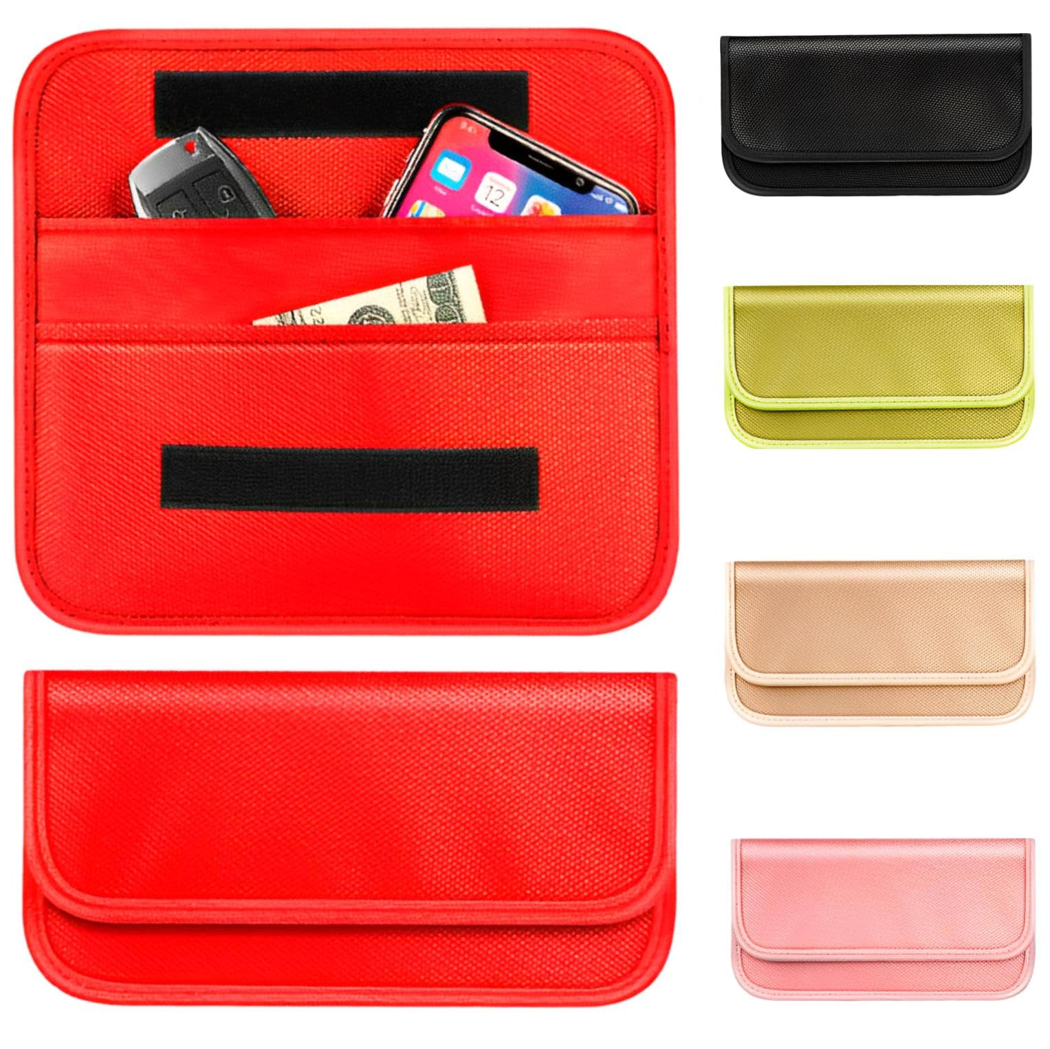 【送料無料】fogman 電波遮断ポーチ スマホ スマートキー RFID 車の鍵 盗難防止 スキミング防止 防犯 ..