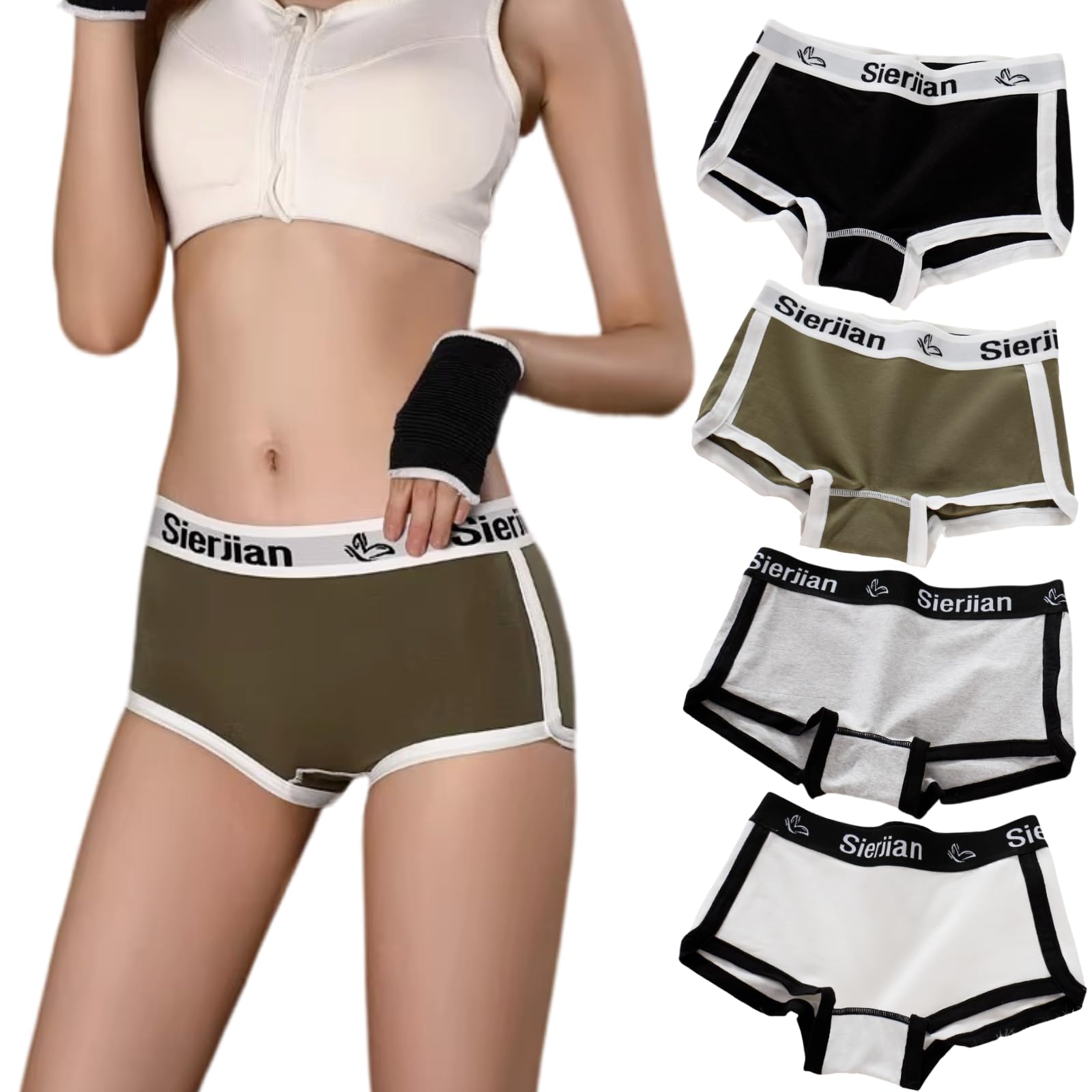 【送料無料】【OKEER】ボクサーショーツ ボーイレングス・