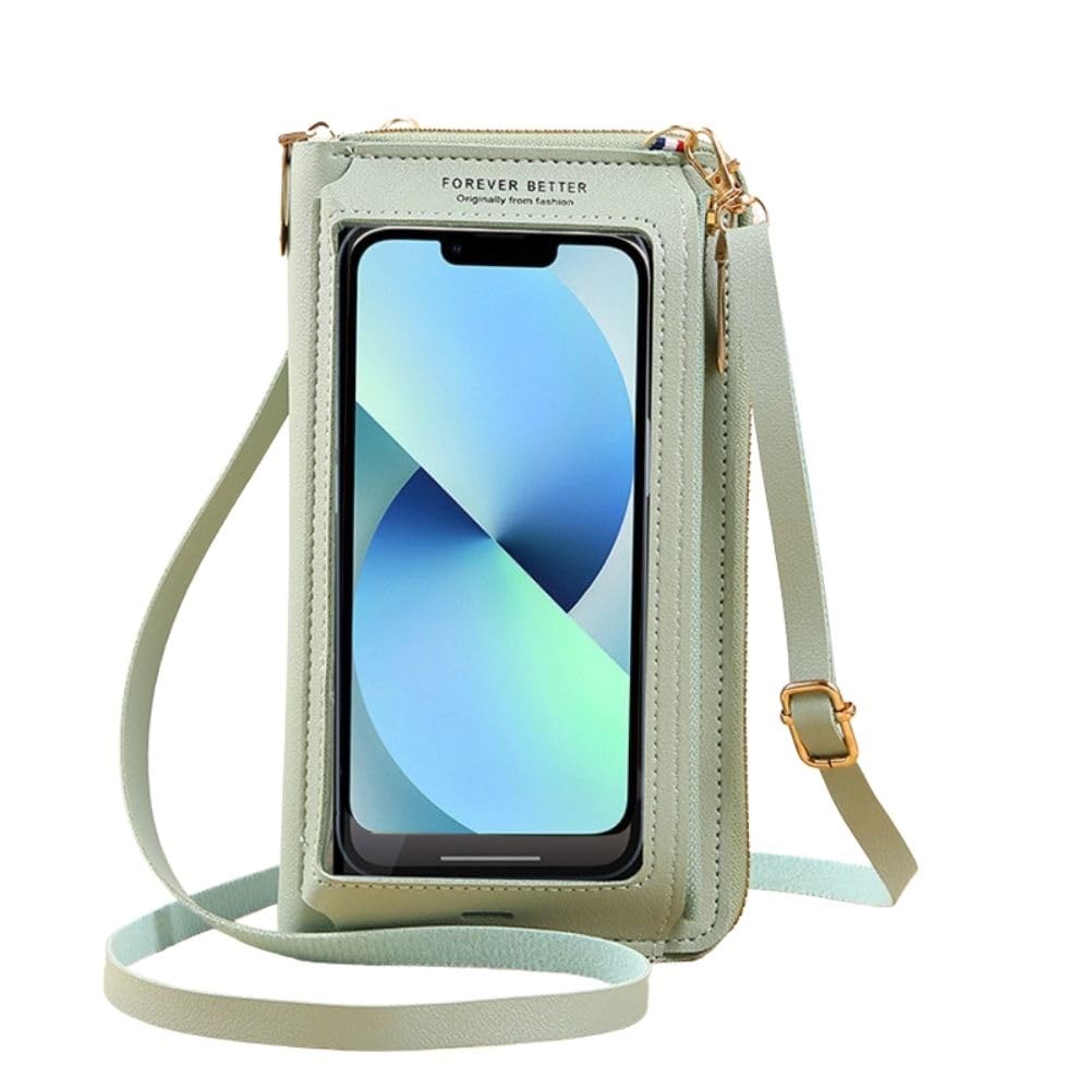 【送料無料】ALVEIN 透明 スマホポーチ ポーチ 長財布 ショルダー ウォレット ポシェット 充電口付き ..