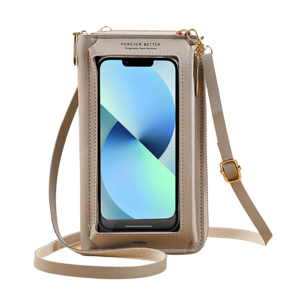 【送料無料】ALVEIN 透明 スマホポーチ ポーチ 長財布 ショルダー ウォレット ポシェット 充電口付き ..