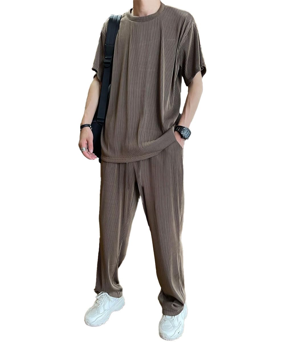 【送料無料】[amatsu] 【雑誌掲載！快適上下セット】 スウェット 上下 セットアップ ジャージ 半袖 ス..