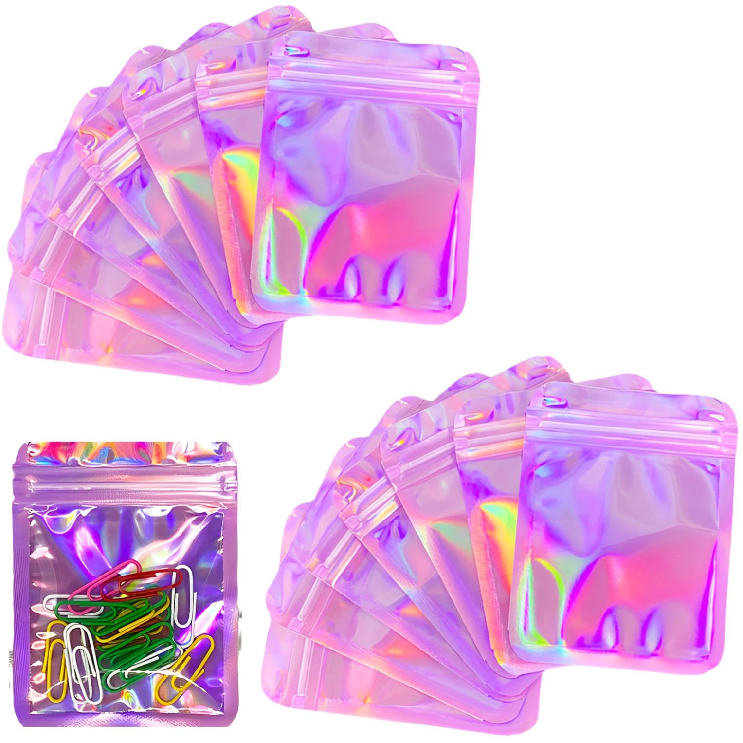 【送料無料】fogman ラッピング 袋 チャック付き袋 チャック袋 アクセサリ ジッパー付き袋 80枚セット ..