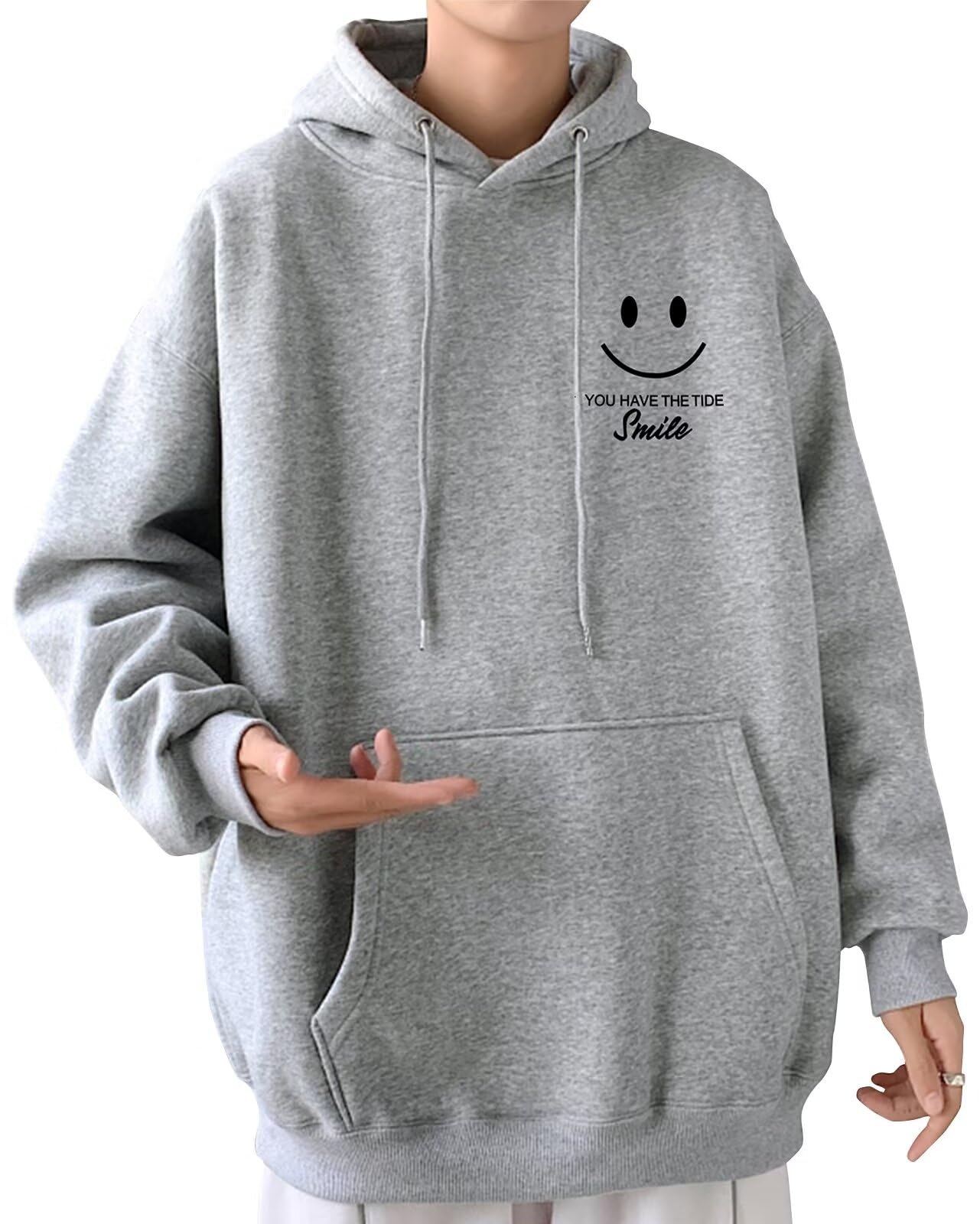 【送料無料】[Bligo] パーカー メンズ 長袖 秋服 おしゃれ 大きいサイズ L-5XL プルオーバー 快適 笑顔..