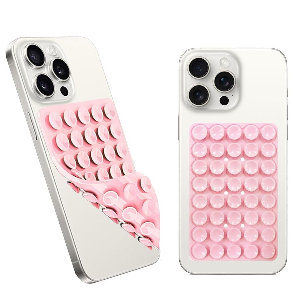 【送料無料】【BARDATS】シリコン吸盤電話マウントケース 両面 40 グレイン サクションフォンケースマ..