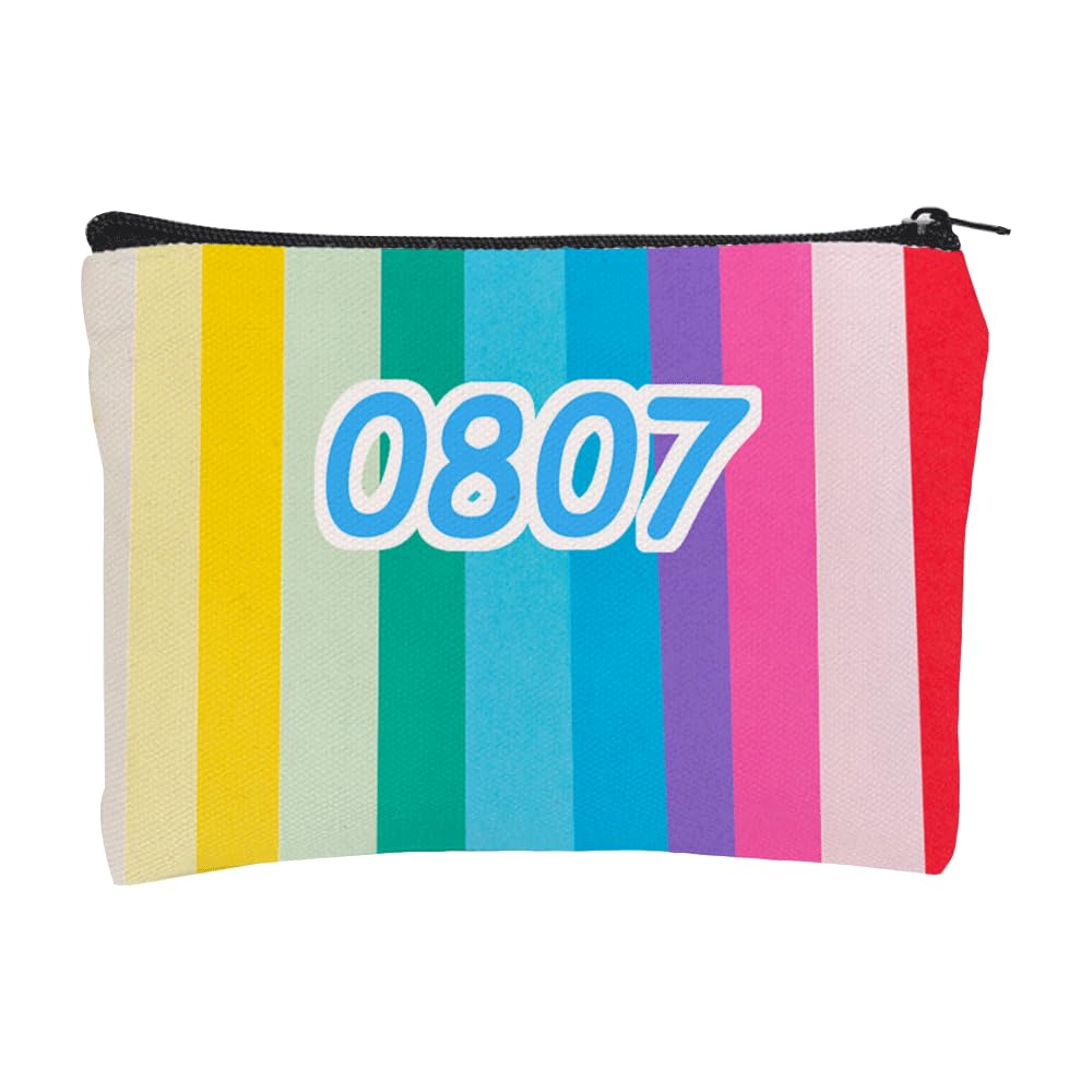 【送料無料】カラー 虹 パケット ジッパー 番号 パターン サイズ：#X-807