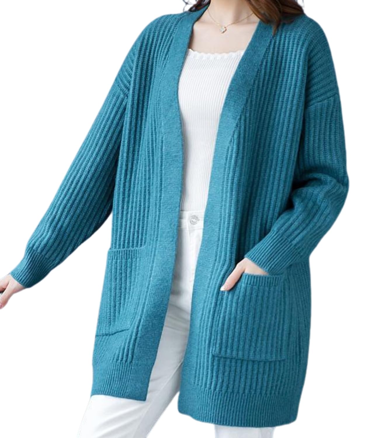 【送料無料】[Elixio] [エリクシオ] カーディガン ロングカーディガン ニット あったか 羽織り レディ..