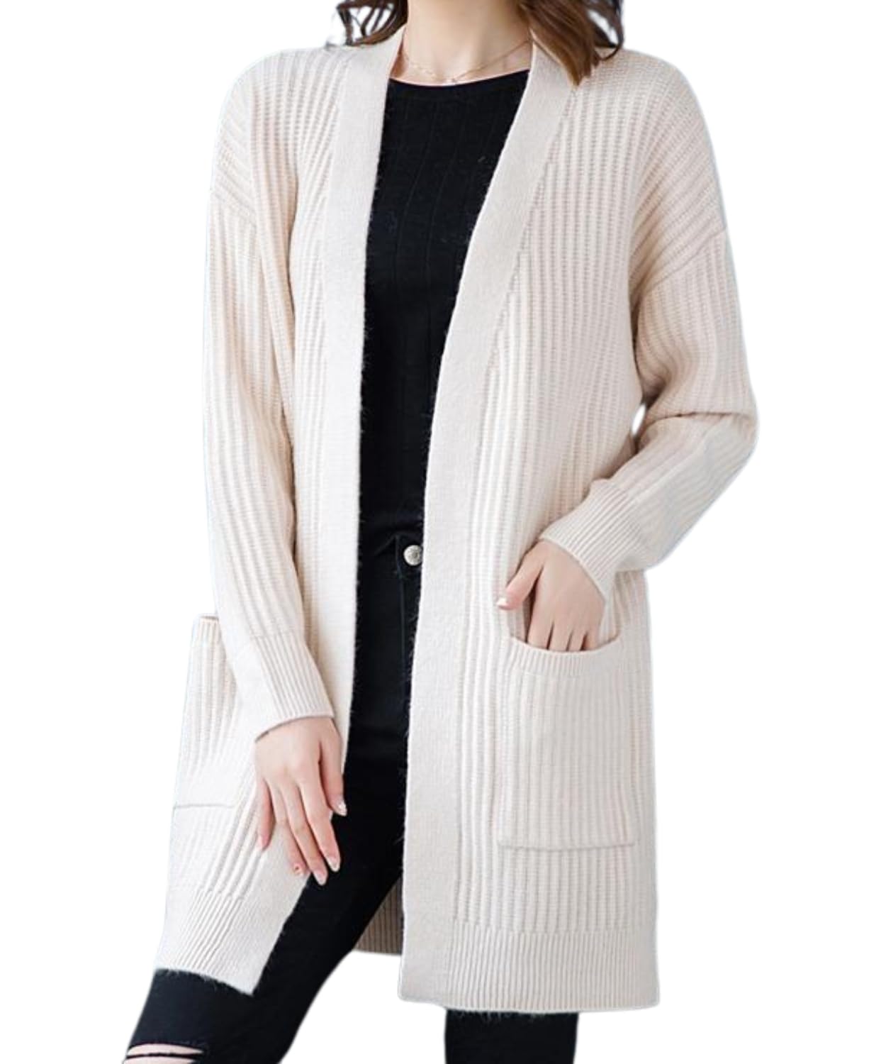 【送料無料】[Elixio] [エリクシオ] カーディガン ロングカーディガン ニット あったか 羽織り レディ..