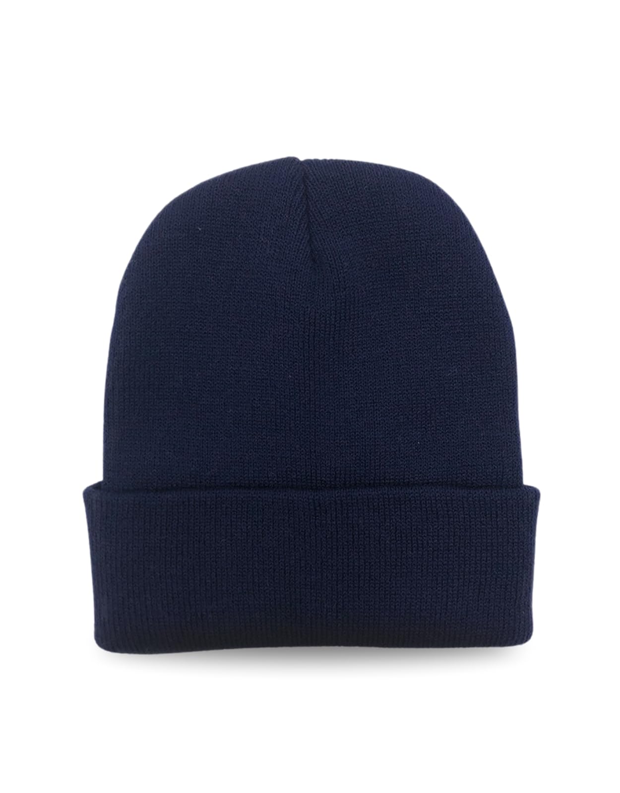 【送料無料】[SUNS TOKYO] 無地ニット帽 18カラー 秋冬 防寒 温かい 肌に優しい チクチクしない 快適 頭にフィット ふんわり 伸縮性 小顔効果 抗菌 防臭 メンズ レディース 男女兼用 防寒ニット帽 色：ネイビー、サイズ：Free Size(2)