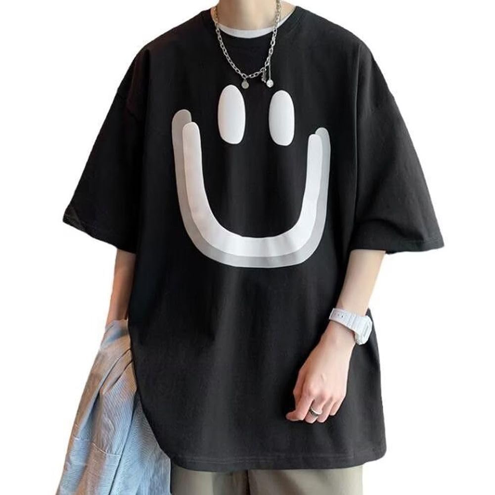 【送料無料】[FJLTDCP] tシャツ メンズ 半袖 カットソー カジュアル ゆったり おしゃれ 丸襟 快適 軽い..