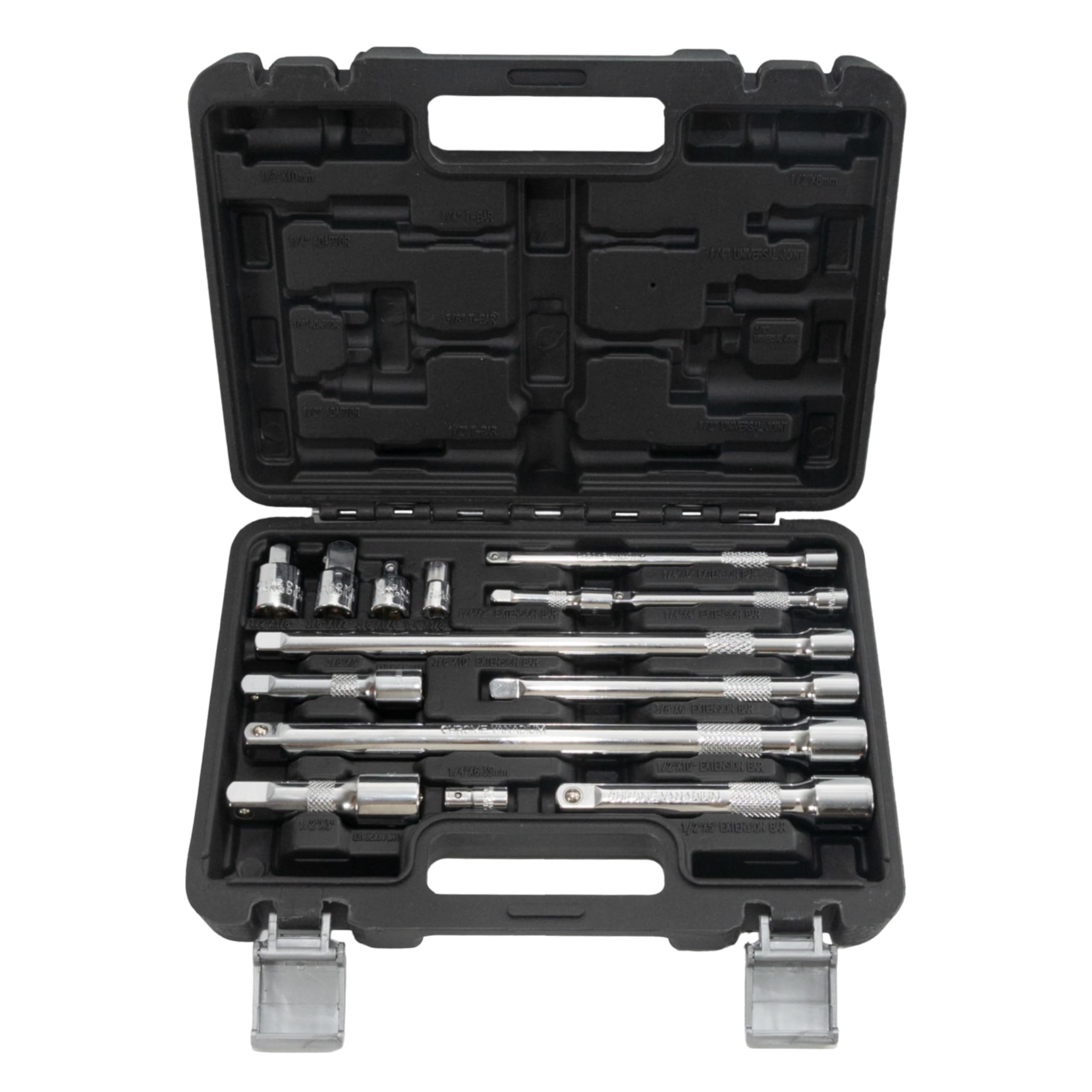 【送料無料】STEELMIGHT 14点セット ソケットアダプター エクステンションバー ソケット変換アダプター..