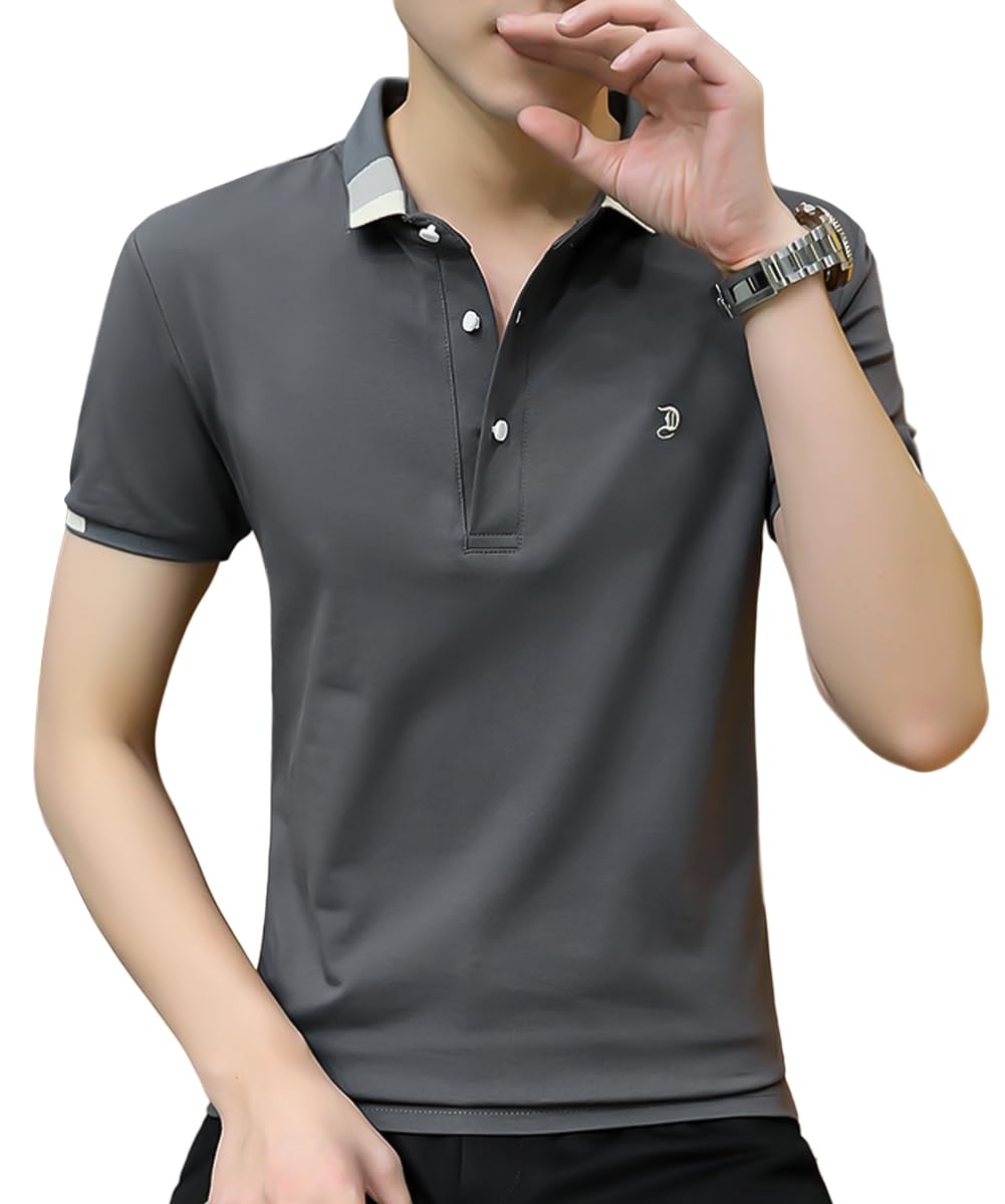 【送料無料】[amatsu] [アマツ] 2タイプ ポロシャツ メンズ 半袖 夏 shirt 半袖シャツ カジュアル 夏服..