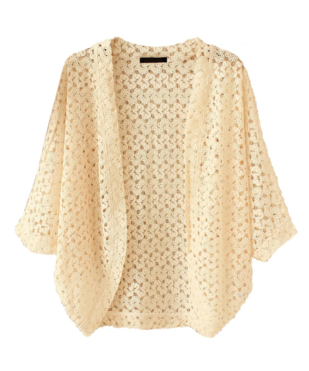 【送料無料】［H.U.A］ レディース カーディガン トップス ボレロ UV対策 冷房対策 ゆったり 着痩せ 可..