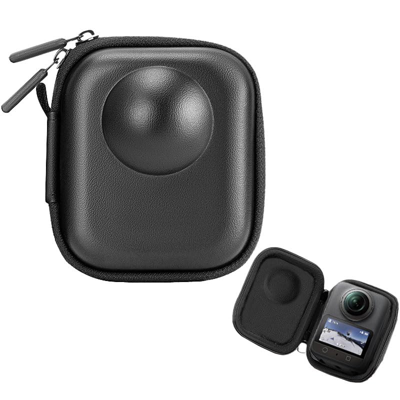 【送料無料】【BARDATS】For DJI Osmo 360 専用収納ケース PUレザー製 大容量 軽量 耐衝撃性 撥水性 汚れ デジタルカメラ 保護 キャリング 収納バッグ (ブラック)