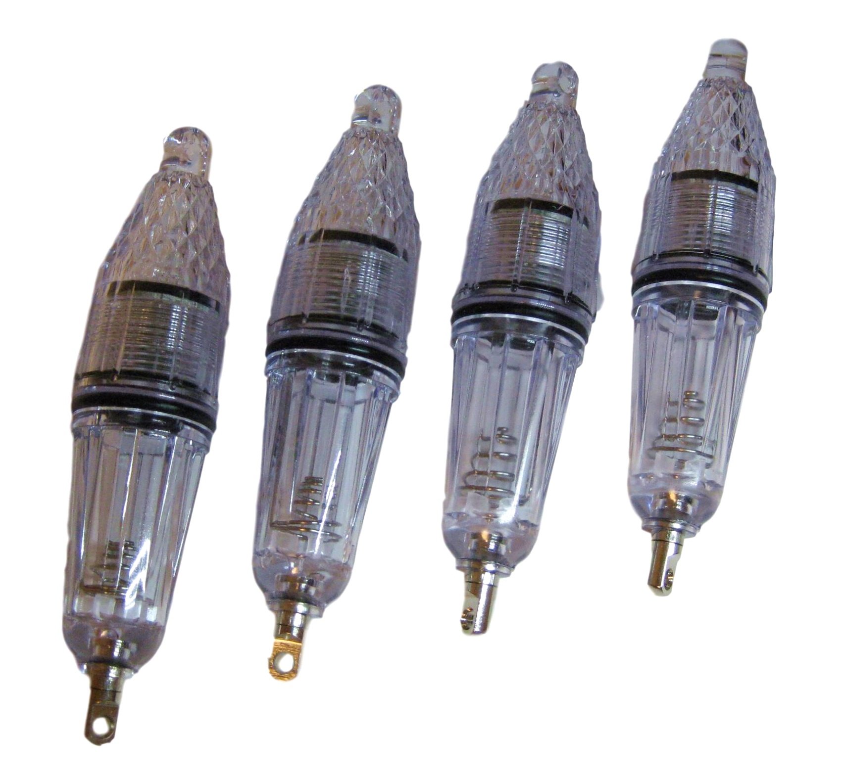 【送料無料】【Stork Corp】 集魚灯 水中 高輝度 LED ライト 4本 セット 12cm 夜間 照明 夜釣り イカ釣..