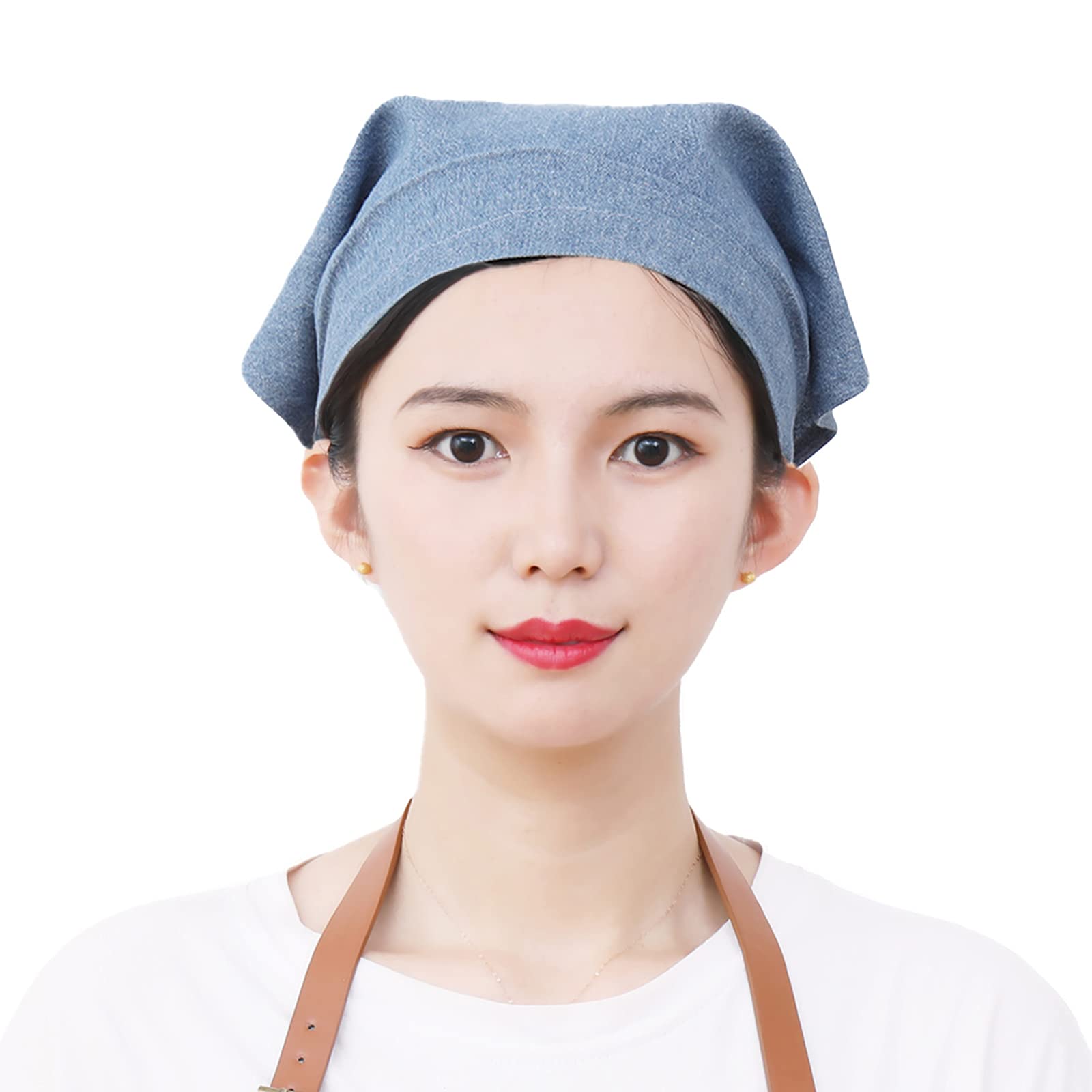 【送料無料】[JACKIE&YORK] 三角巾 大人 おしゃれ さんかくきん シンプル 無地タイプ 男女兼用 エプロ..