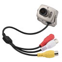 【送料無料】Marvellous ミニカメラ、6LED有線CMOSCCTVセキュリティカメラナイトビジョンデジタルビデオカメラPAL/NTSC(NTSC規格(メモ付きで提供)) 色:グレー、サイズ:Small