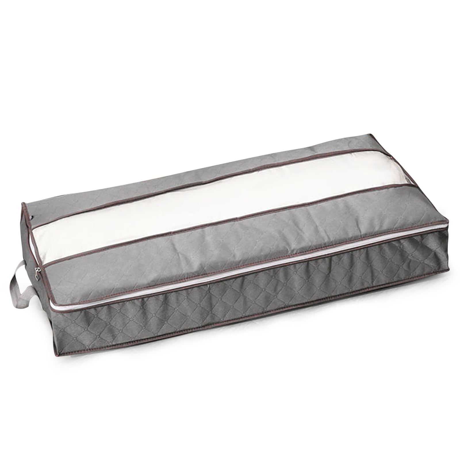 【送料無料】衣装ケース 押入れ用 収納ケース クローゼット 収納 衣類収納 ベッド下収納 取っ手付き 大容量 着物収納 すき間収納 スペース活用 色：75×40×10cm