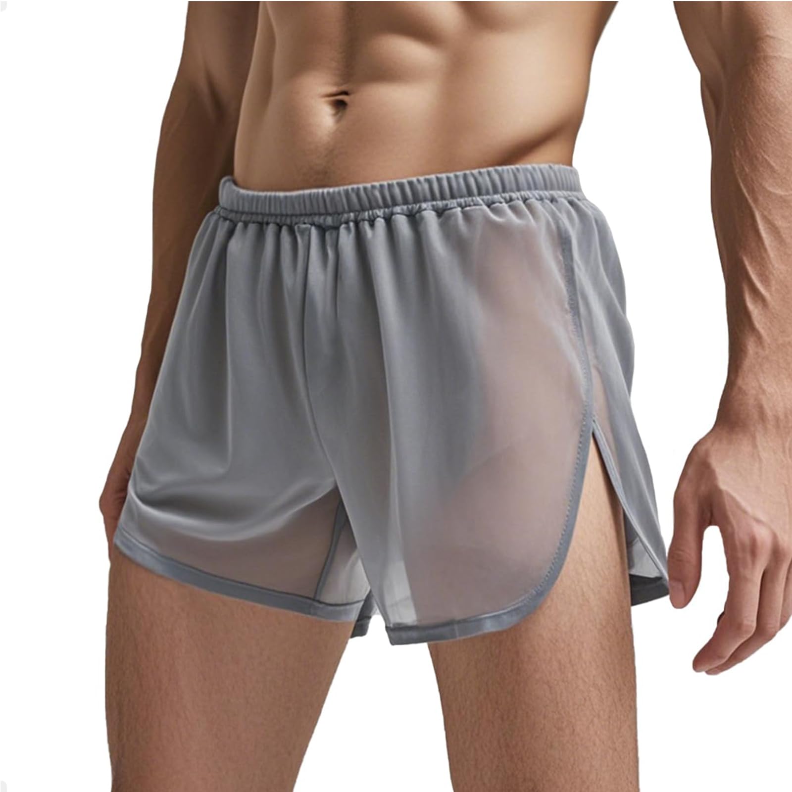 【送料無料】[ZONBAILON] トランクス メンズ メッシュ 通気速乾 涼しい ローライズ ボクサー ショート..