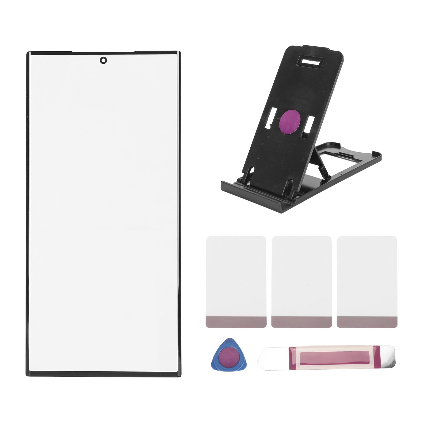 【送料無料】S23 Ultra用スクリーンガラス交換、修理ツールOCA接着剤付きフロントアウターレンズガラス..