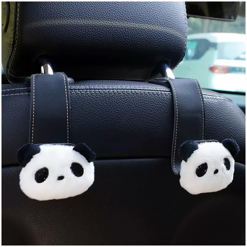 【送料無料】YUYAKESHI 車用シートフック ヘッドレストフック 花 レザー 可愛い装飾 フック 収納 吊り..