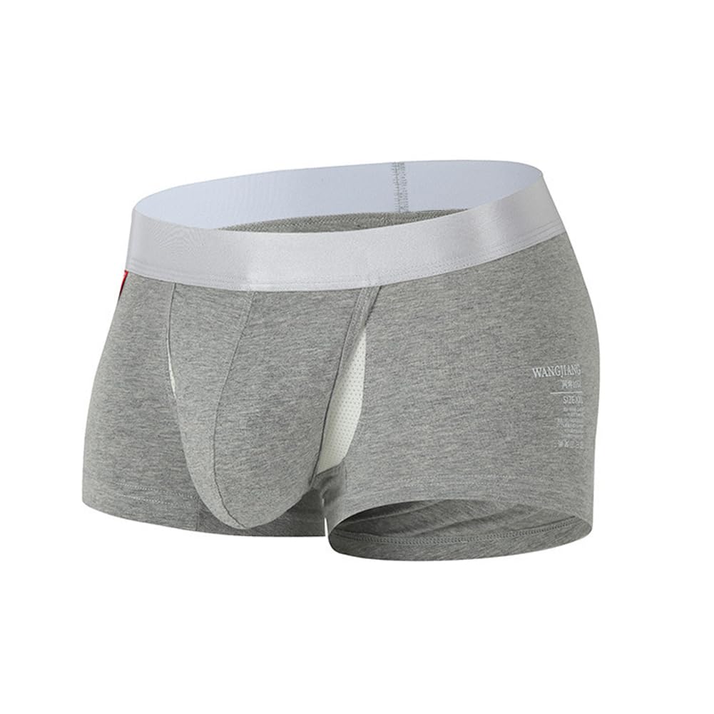 【送料無料】[Pastinde] ボクサー パンツ メンズ 前開き 分離型 ボクサーブリーフ 通気性 コットン 下..