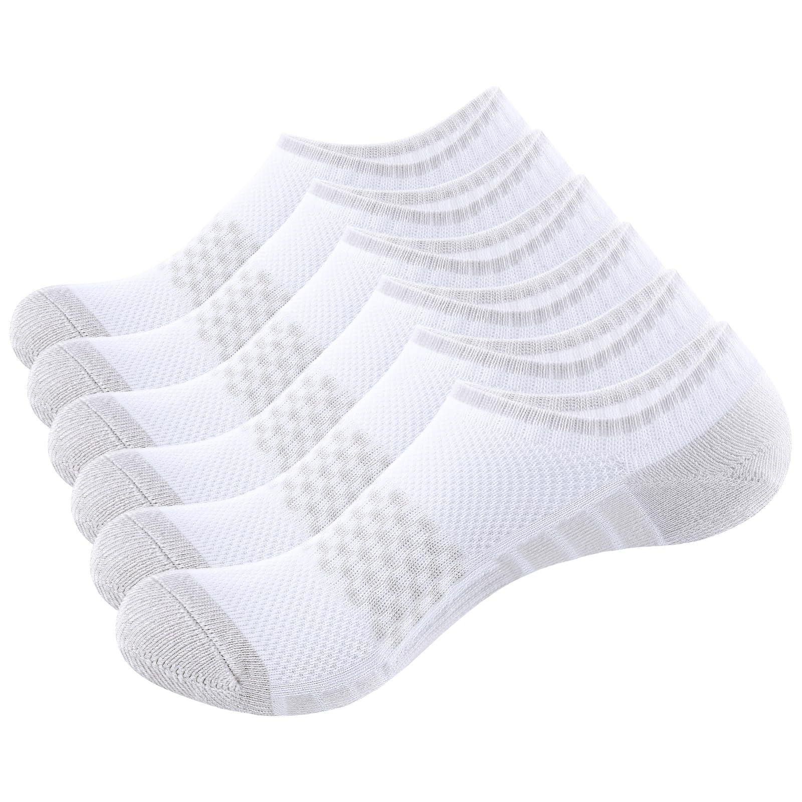 【送料無料】[GiveGift] 靴下 メンズ 黒/白 スニーカーソックス 通気性 防臭 高級綿 カジュアル トレー..