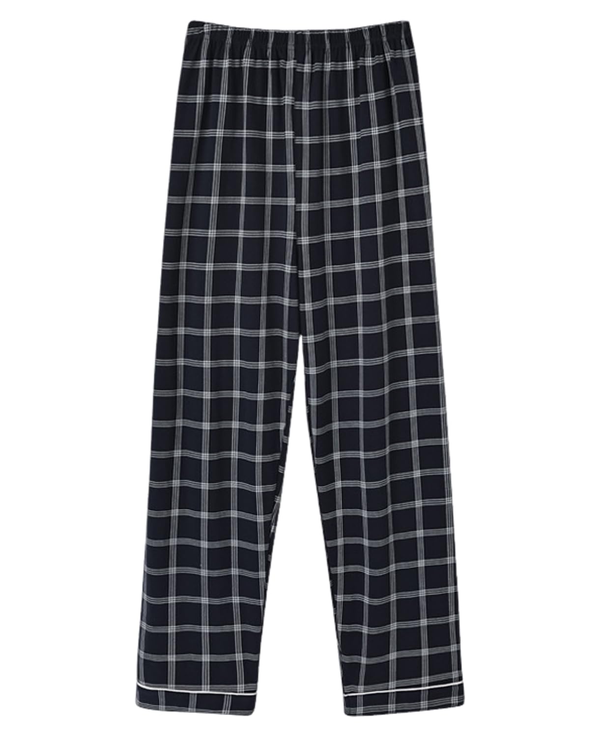 【送料無料】[Kayuuhin] ルームパンツ ルームウェアボトムス パジャマパンツ 部屋着 綿 ゆったり ロングパンツ メンズ カジュアルパンツ 肌に優しい 吸汗 通気 色：ブラック（7828）、サイズ：L