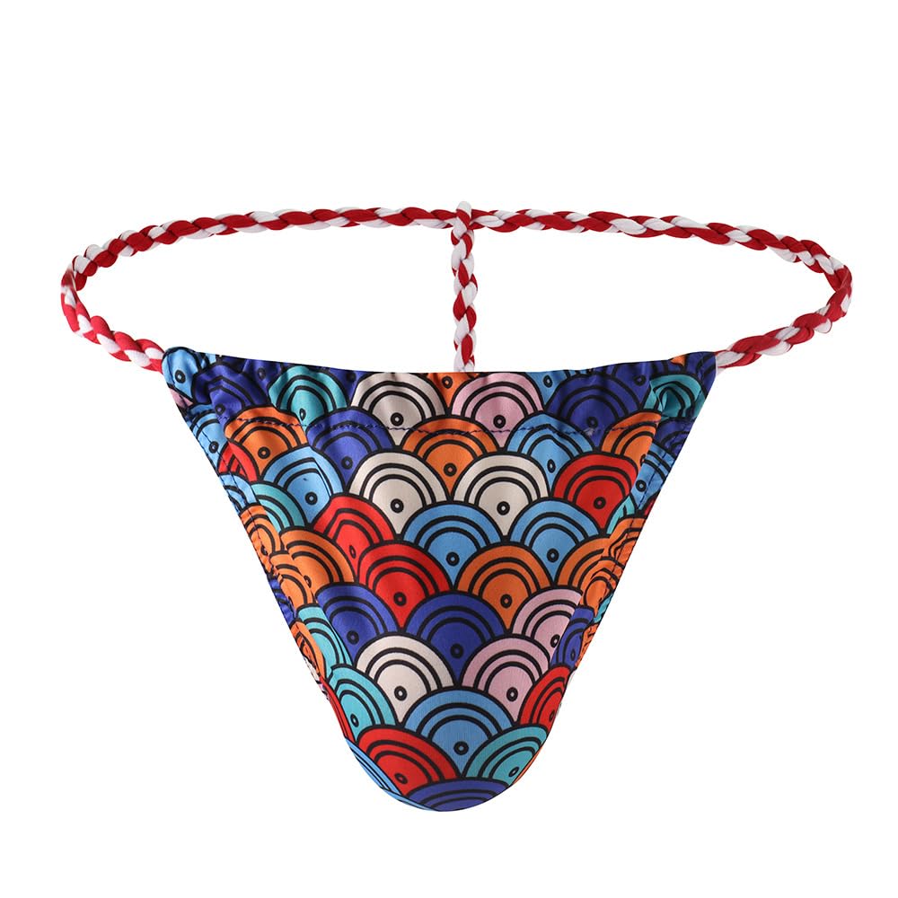 【送料無料】[Pastinde] 男性用 褌 六尺 越中褌 Tバック ビキニ 日本男児 ブリーフ 祭 神輿 和装 赤 白..